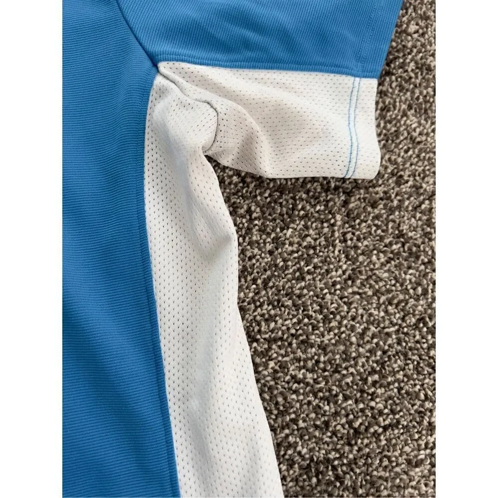 Under Armour youth large zip front polo